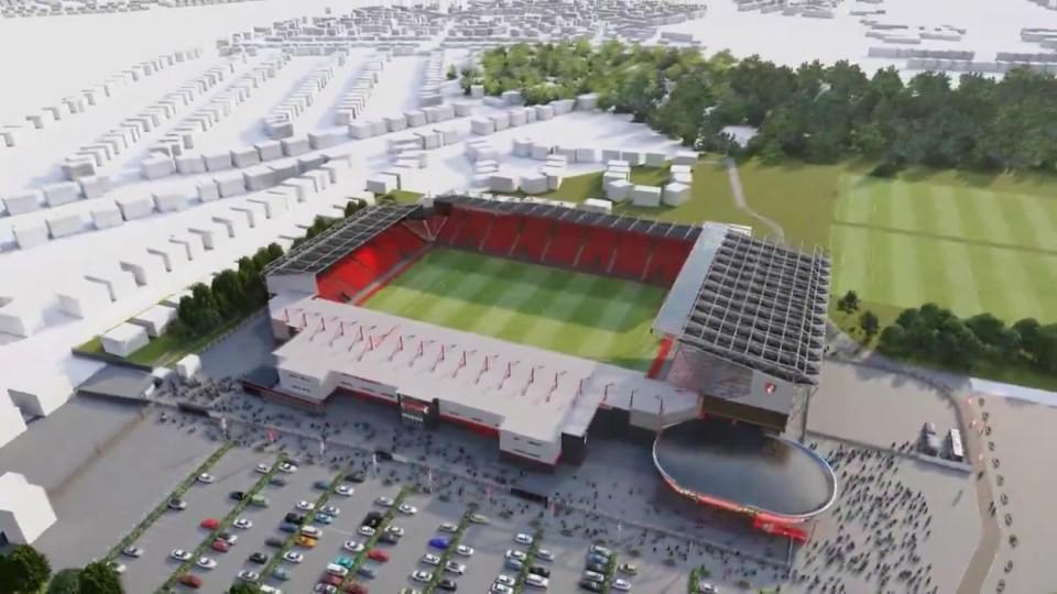 注册-太阳报：伯恩茅斯将花费9000万镑改造主场，容量将超过2万